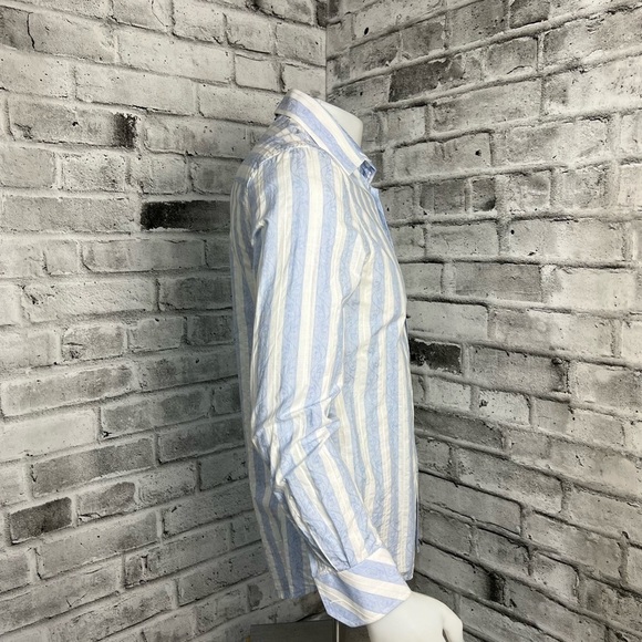 John Lennon by English Laundry Striped Design Button Down Shirt - Picture 2 of 8